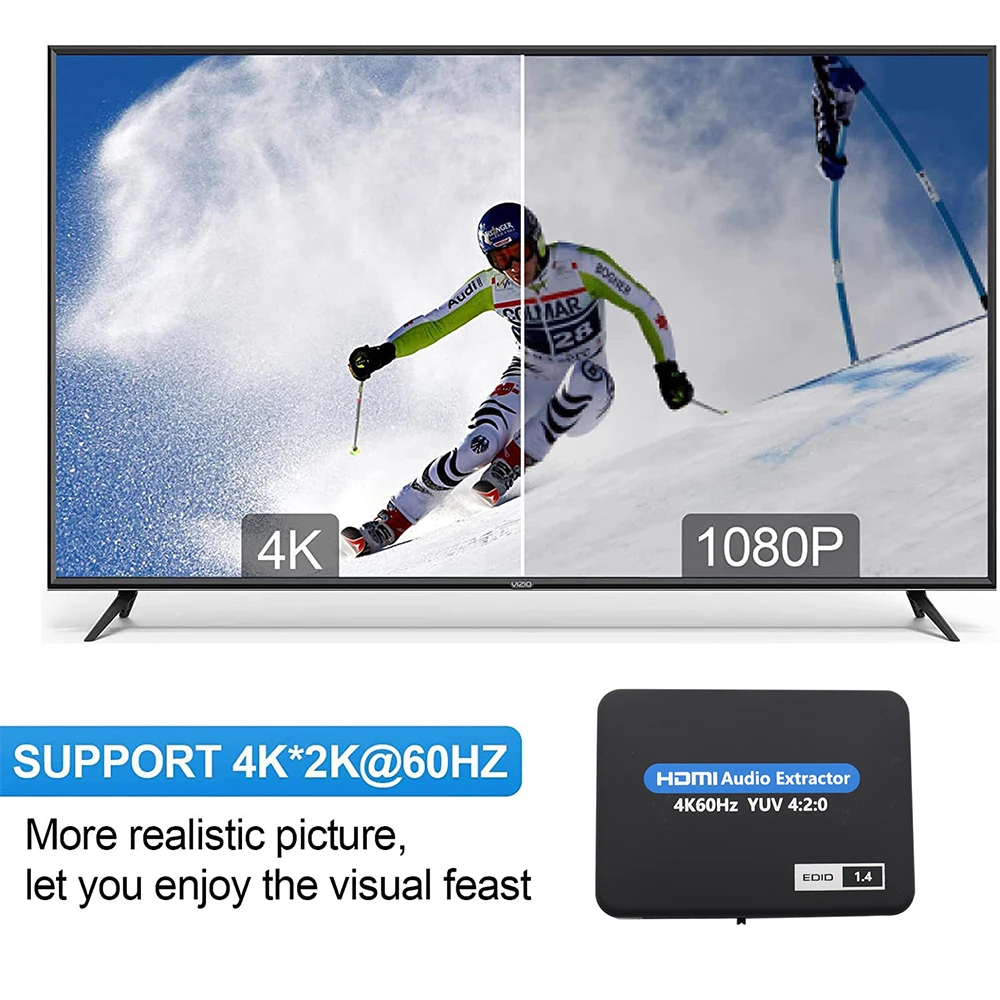 HDMI ȣȯ  , 4K X 2K HDMItoHDMI  TOSLINK SPDIF + 3.5mm ׷ , USB ̺   й