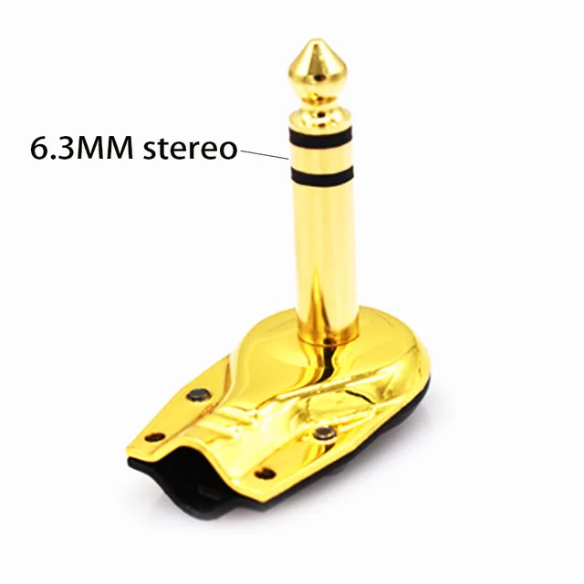 Spina Jack Angolata 6.35mm Spina Jack Stereo REAN NYS208 6,35mm TRS Angolo Retto | Connettore Nichel Per Cuffie Spinotto Per Cuffie 1/4" Stereo - Foto 3