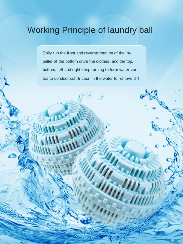 Plus-Sized Laundry Ball Decontamination Anti-Winding Washing Machine to Fantastic Fuzz Ball Remover Laundry Fragrance Magic Ball_voghion.com