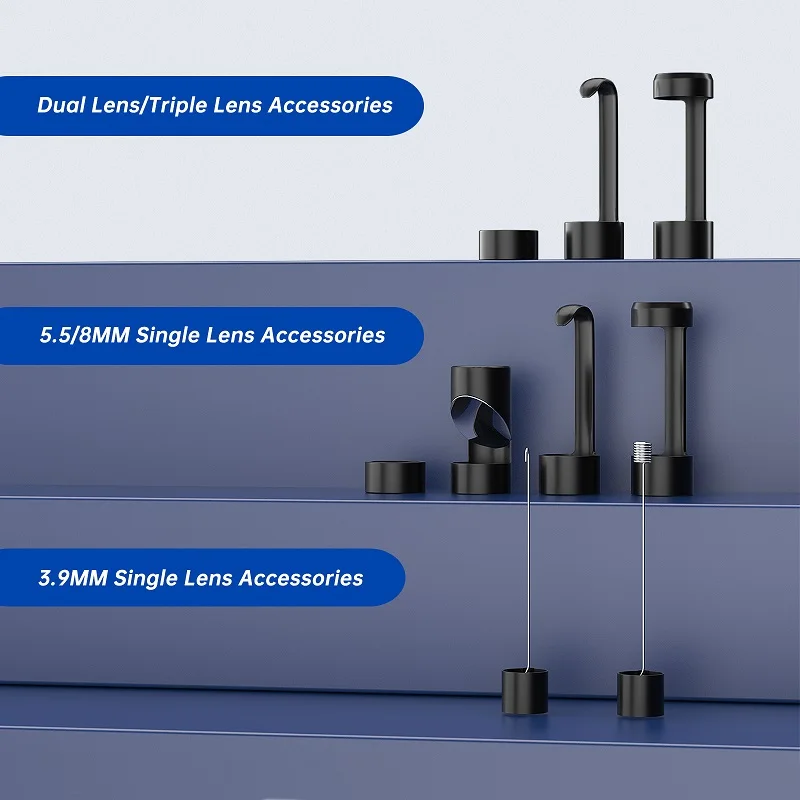 Tubo Fotocamera Di Ricambio 5,5 Mm 1M/3M Per Endoscopi TESLONG NTS150 - Foto 11