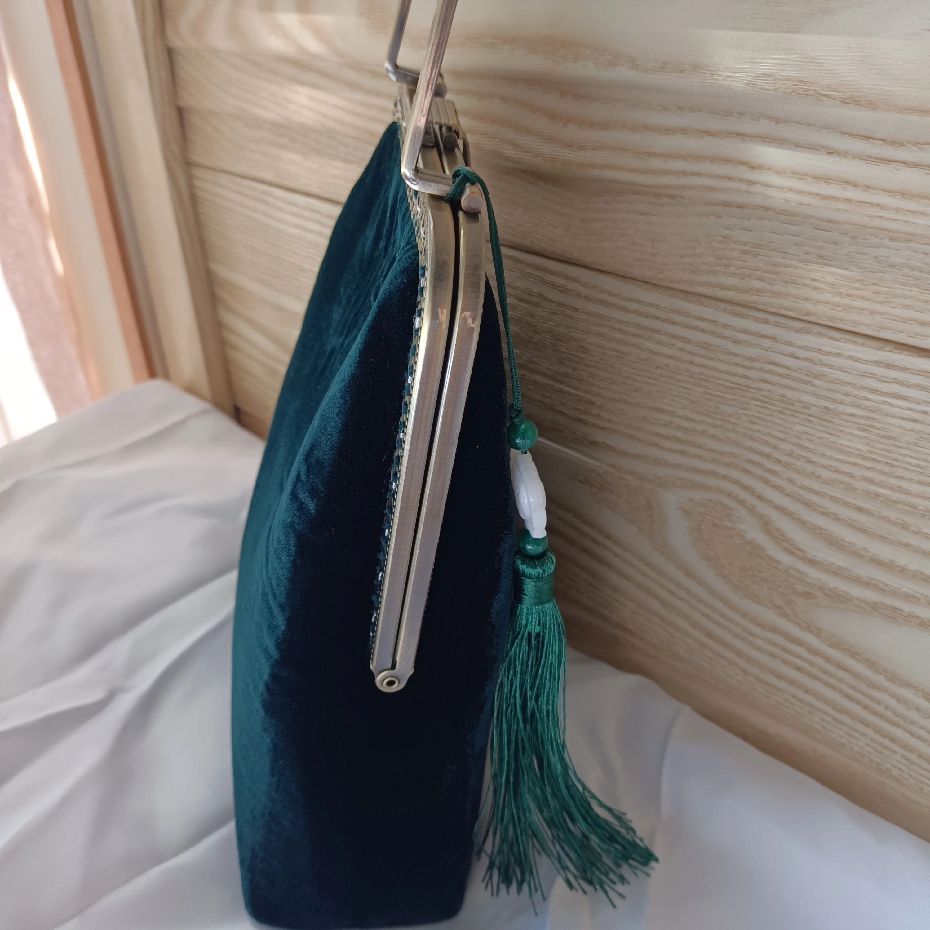 Black Green Mother Gift Bag Bags Vintage Top Handle Phone Bag Tote Women's Handbags Purses Chain Women Shoulder Crossbody Bags