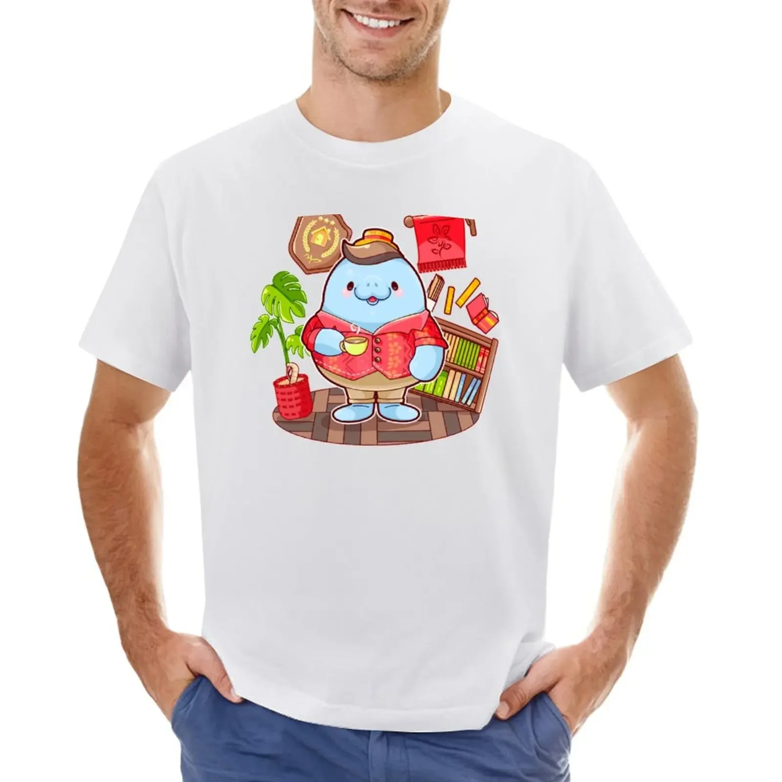 

Wardell T-shirt cute tops vintage T-shirts for men cotton