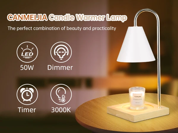 Description Picture 4 of itemDesk Lamp Wax Melting Table Night Light Retro Candle Lamp Festival Gift Home Modern Decoration Mood Light Room Bedside Led Lamp