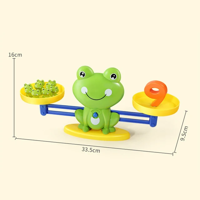 Montessori Math Toy Digital Monkey Balance Scale Educational Math Penguin Balancing Scale Number Board Game Kids Learning Toys 6