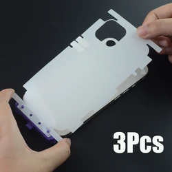 Premium 3-Pack Hydrogel Rear & Side Screen Protective Films for HD Clear (For iPhone 13pro)