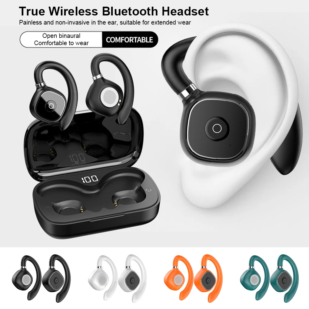

Bluetooth-наушники с зарядным футляром, TWS