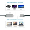 4K 1080P USB 3.1 Type C to HDMI-compatible Adapter Cable USB-C Cable Cable for Macbook Pro ChromeBook Pixel HDTV TV cable 5