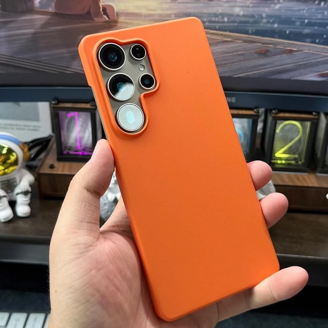 Matte Frameless Solid Color Slim Case - Hard PC Cover