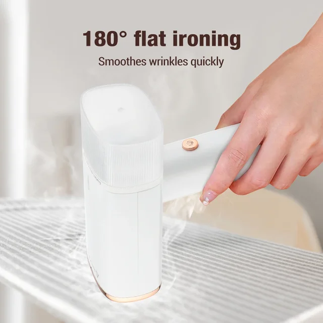 Garment Steamers 130ml Handheld Fabric Steamer Fast-Heat 1000W Garment Steamer Iron Steam Cleaner for Home Travelling Portable 2