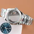 7-dial silver case
