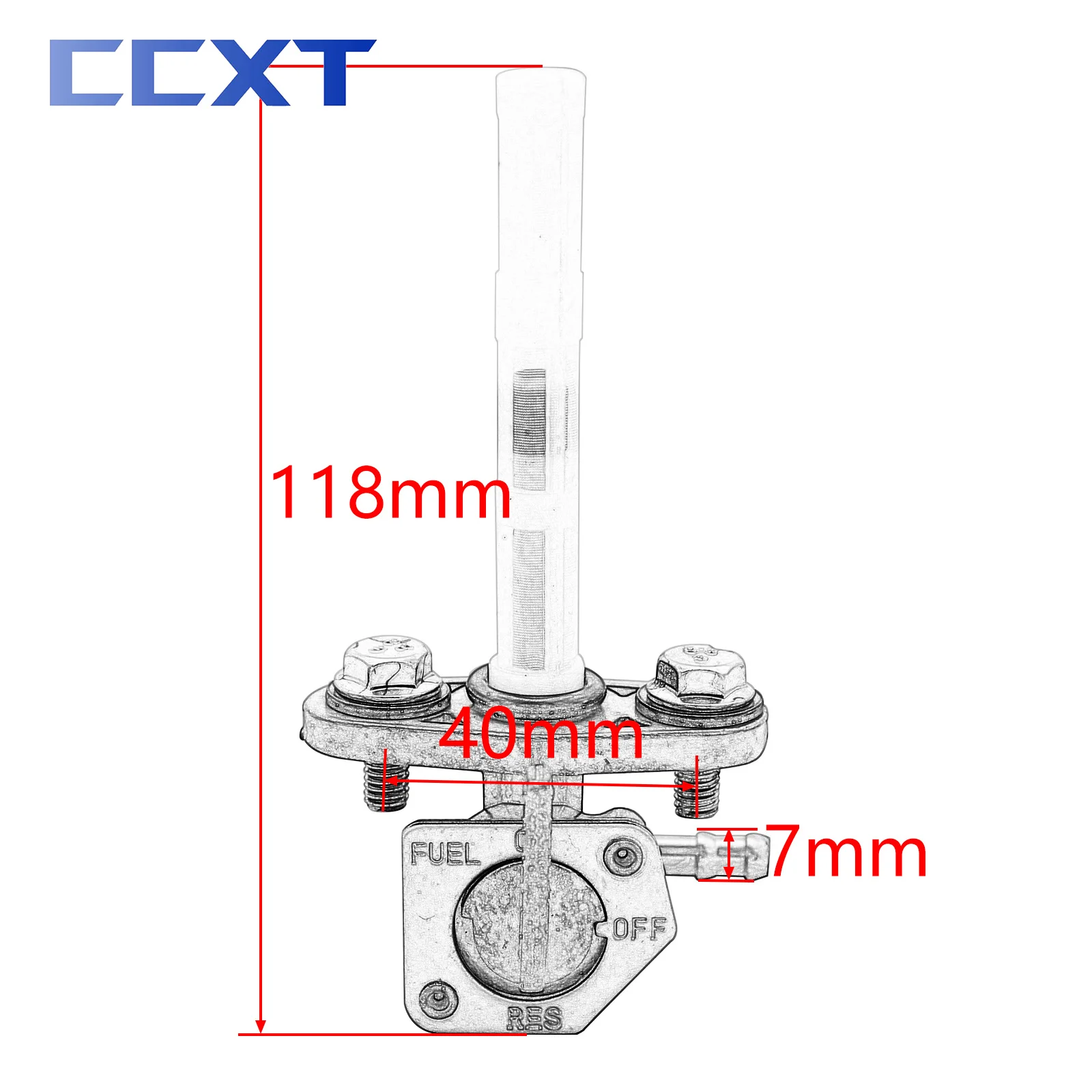 Válvula De Interruptor De Llave De Combustible Para Honda Xr