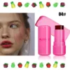 MLSMILE Jelly Blush Lip Cheek Dual-use Clear Lip Dye Lipstick Brightening Lip Gloss Stick Longlasting Easy To Smudge Cosmetics 6