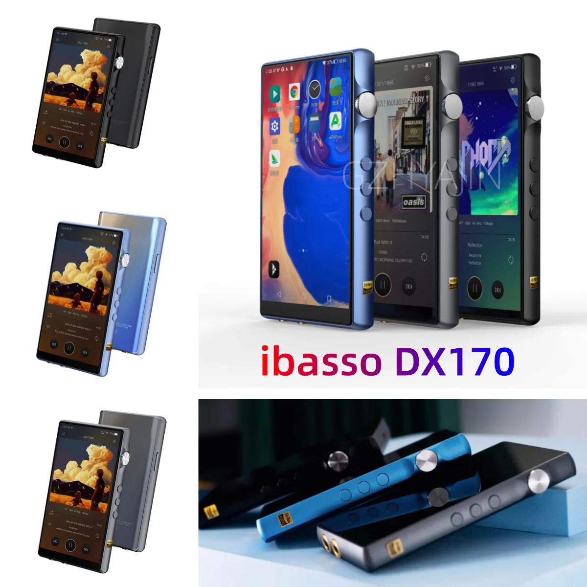 Ibasso Dx170 Lettore Musicale Lossless Hifi Bluetooth Wifi Android Dx160 National Brick Mp3