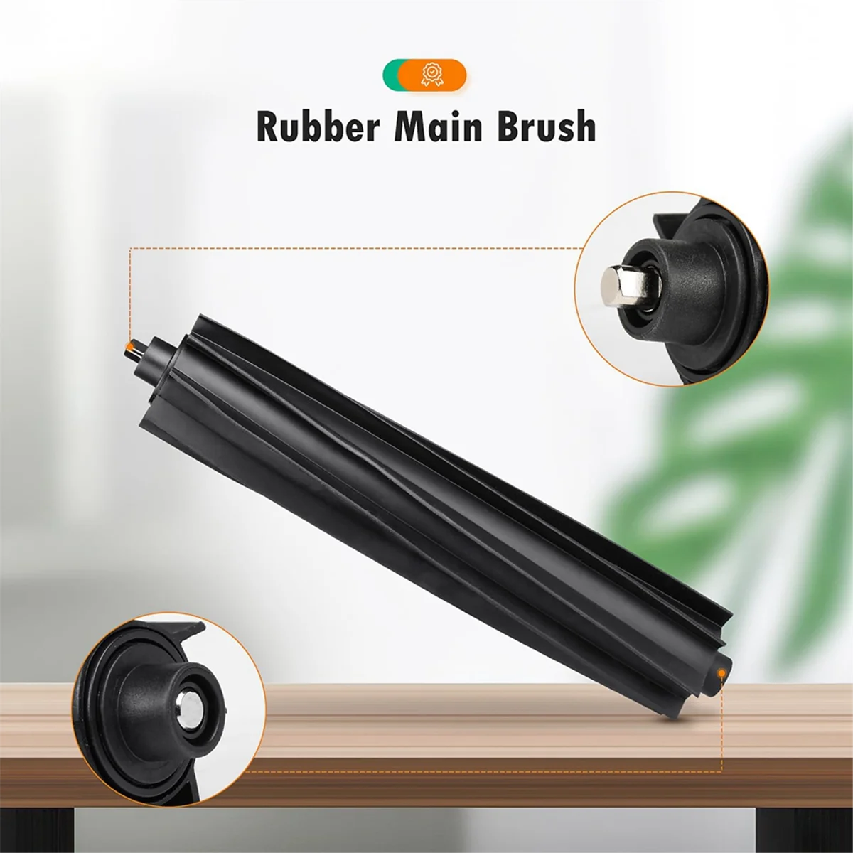 Accessories Kit Compatible for ECOVACS DEEBOT X2 Omni Vacuum Cleaner, Replacement Part Include Main Brush,HEPA Filter 4