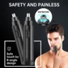 Electric Nose Trimmer for Men Usb Rechargeable Ear Trimmer for Men Women  Mini Portable Nose Hair Shaver Waterproof Safe Clean 2