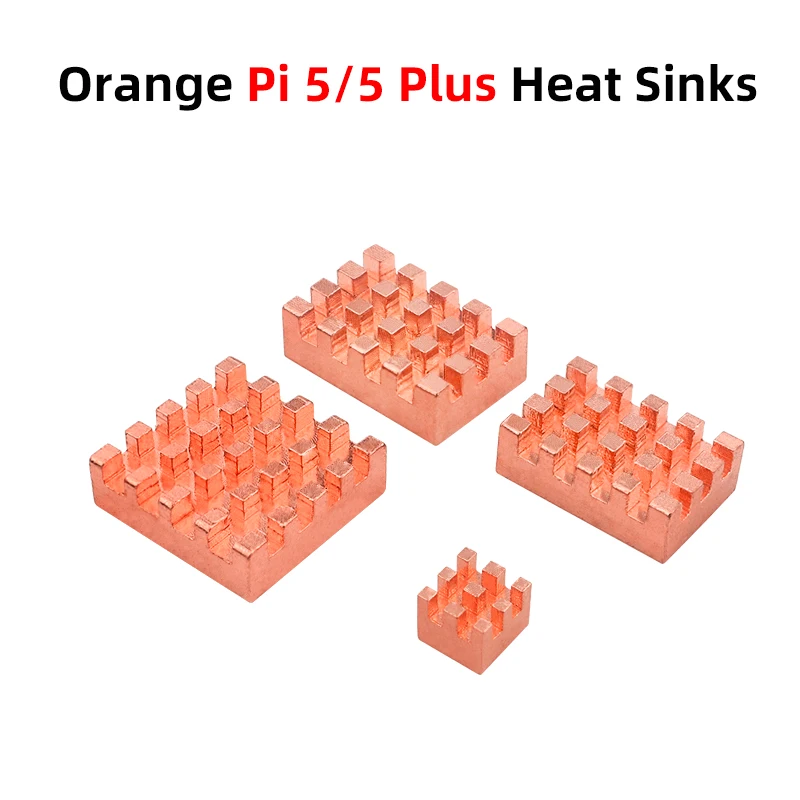 Orange Pi 5 / 5 Plus Dissipatore Di Calore Cpu Ram Rame Alluminio Dissipatori Di Calore Opi 5 Radiatore Di Raffreddamento Passivo Compatibile Per Oran