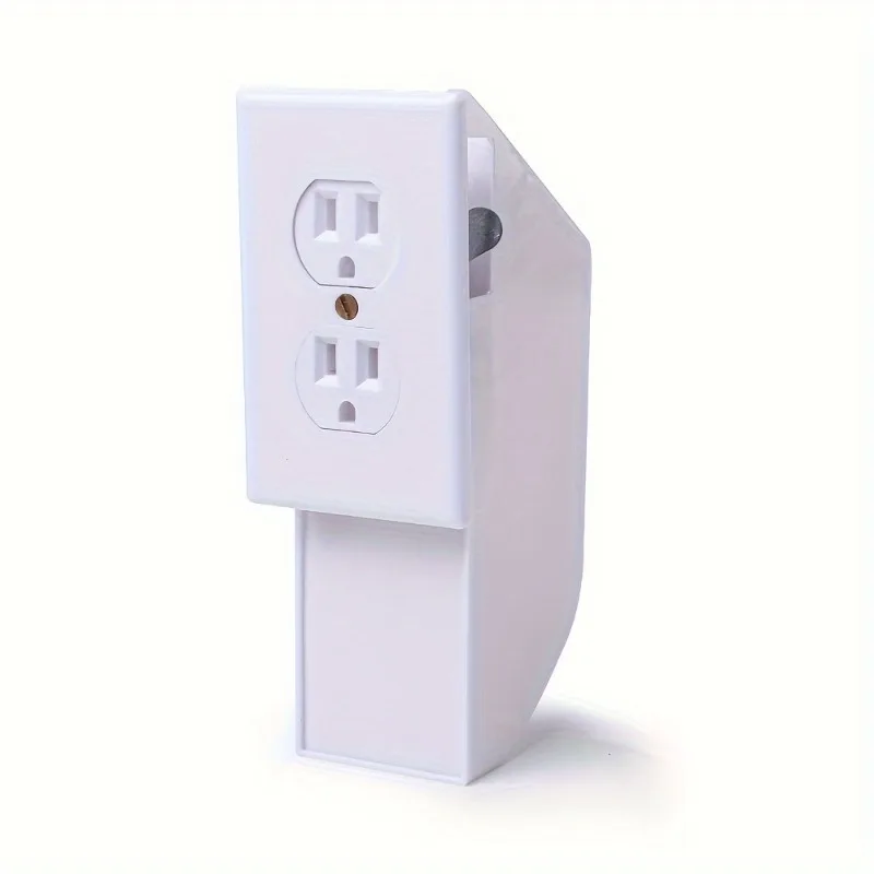 Easy-Install Wall Outlet Safe-Hidden Diversion for Valuables, Keys, Money & Jewelry-Non-Waterproof Plastic Security Box