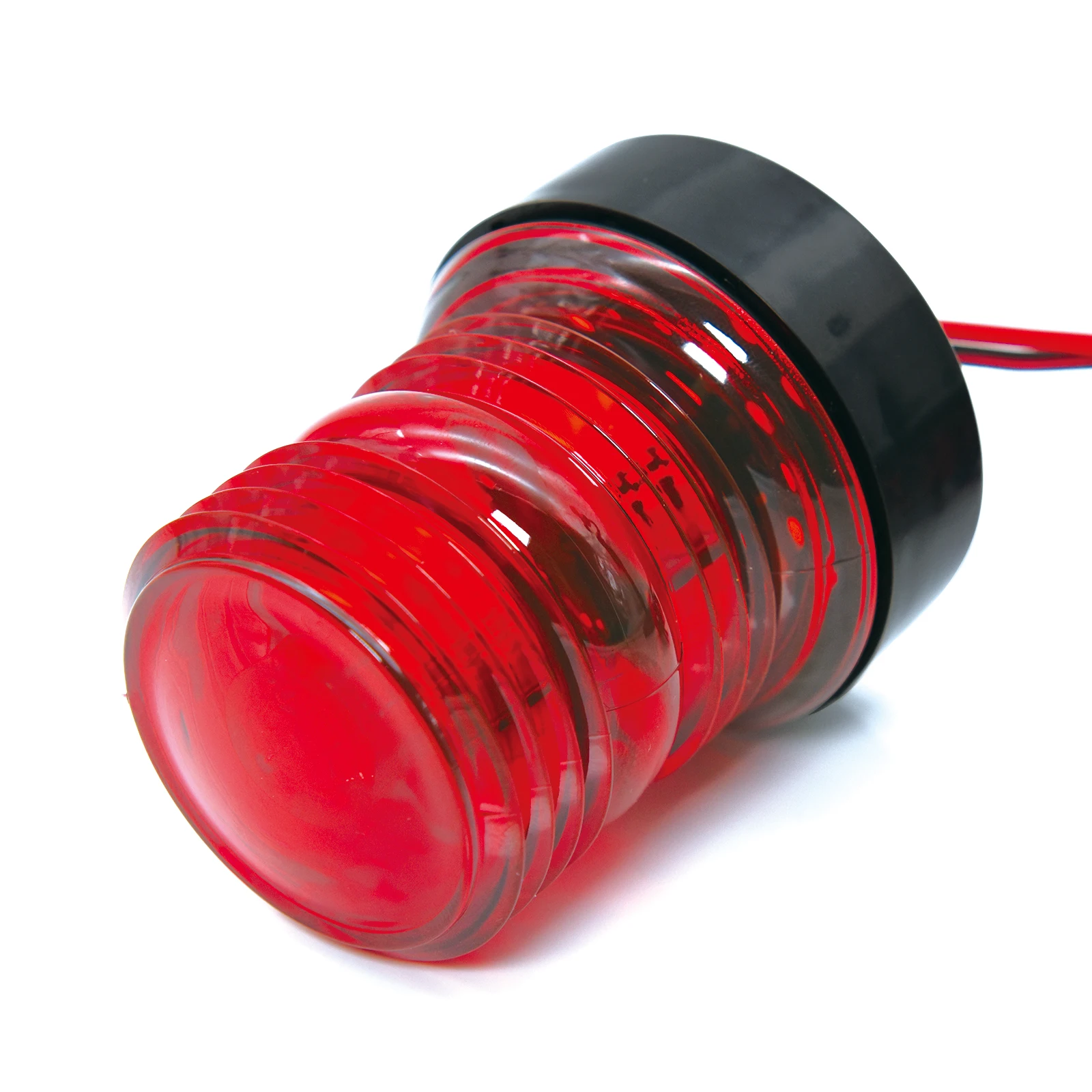 Feu De Navigation LED 12V/24V Pour Bateau – 360°, étanche, Noir