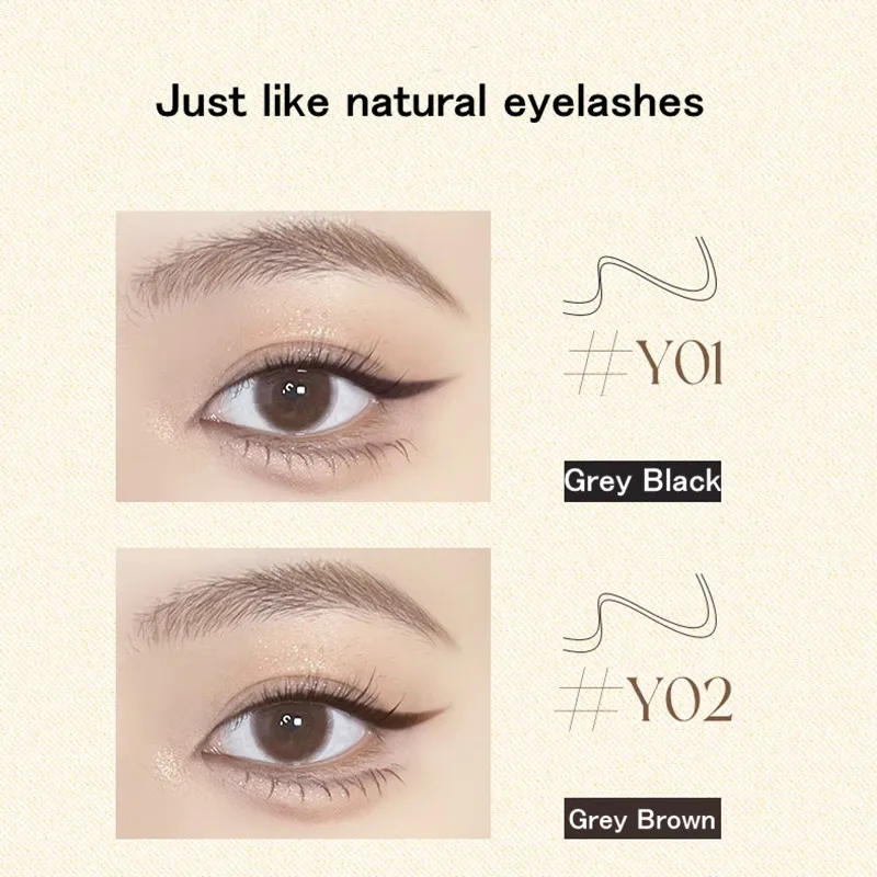 VEECCI Liquid Eyebrow Lower Eyelash Eyeline Aegyo-sal Pencil 2 Forks Multifunctional Pen Waterproof Natural Eyes Beauty Tool 5