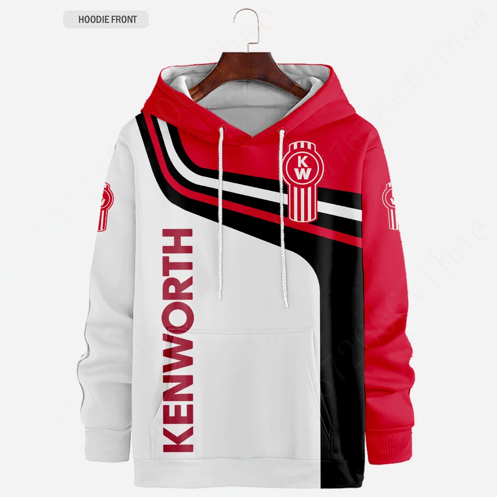 

Kenworth Anime Hoodies For Men Women Casual Sweatshirt Top Essentials Pullover Harajuku 3D Printing Zip Hoodies Unisex Clothing