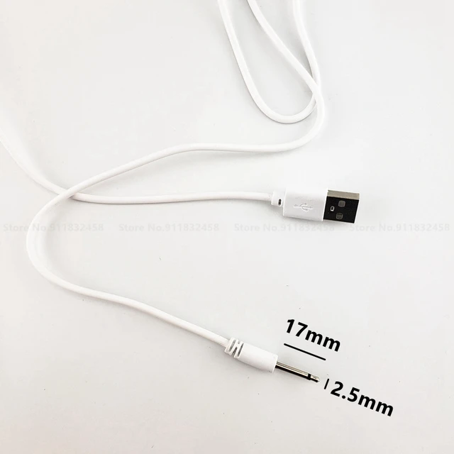 DC 2.5mm Cable for Vibrator USB Rechargeable Power Supply Charger Adult Sex  Toys for Women Men Accessories Charging Cables - AliExpress