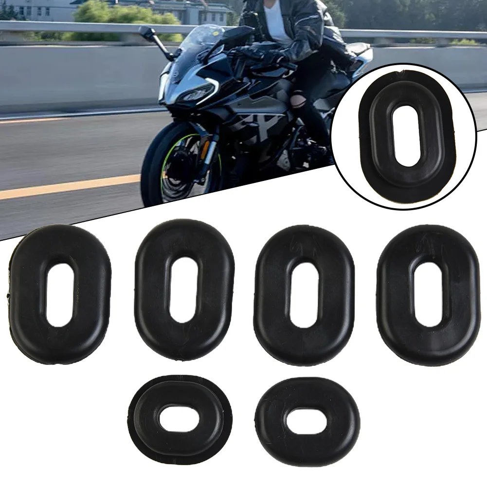 Фото 6 шт., резиновые боковые Чехлы для автомобиля Honda CB CL SL XL100 CB CT SL TL XL125 CB200 №4