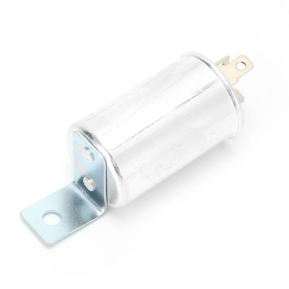 502096 Car Indicator Flasher Relay Unit 3Pin for Lotus Aluminum Alloy Anti‑corrosion High Strength