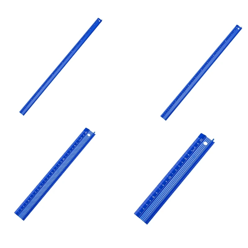 

Aluminum-Alloy Ruler Student Laser-Printing Scale Ruler Millimeters Scale Safety Cutting Marking Fit for School Supplies
