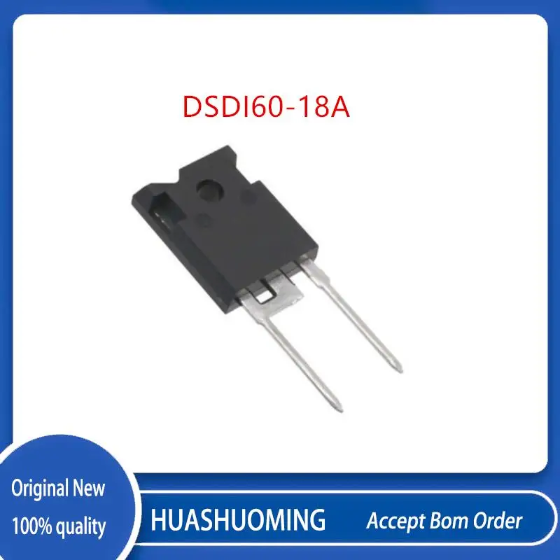 

1Pcs/Lot DSDI60-18A 60A 1800V RGTH00TS65 RGTH00TS65D 650V FGA50S110P TO-247 IGBT 50A 1100V