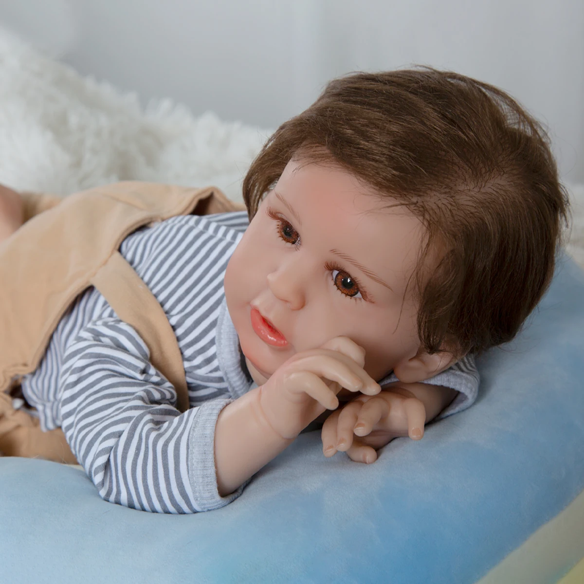 Baby Born Boys Doll Children Baby Boy Toy Dolls 50 Cm Lifelike Baby