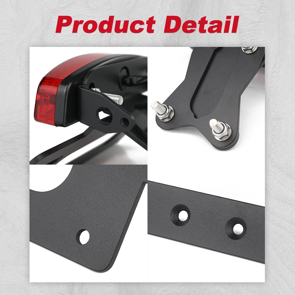 Motorcycle Rear Tail Tidy Fender Eliminator Kit License Plate Holder Bracket Fit For KTM 790 Duke-890 Duke R motorcycle license plate holder license plate holder
