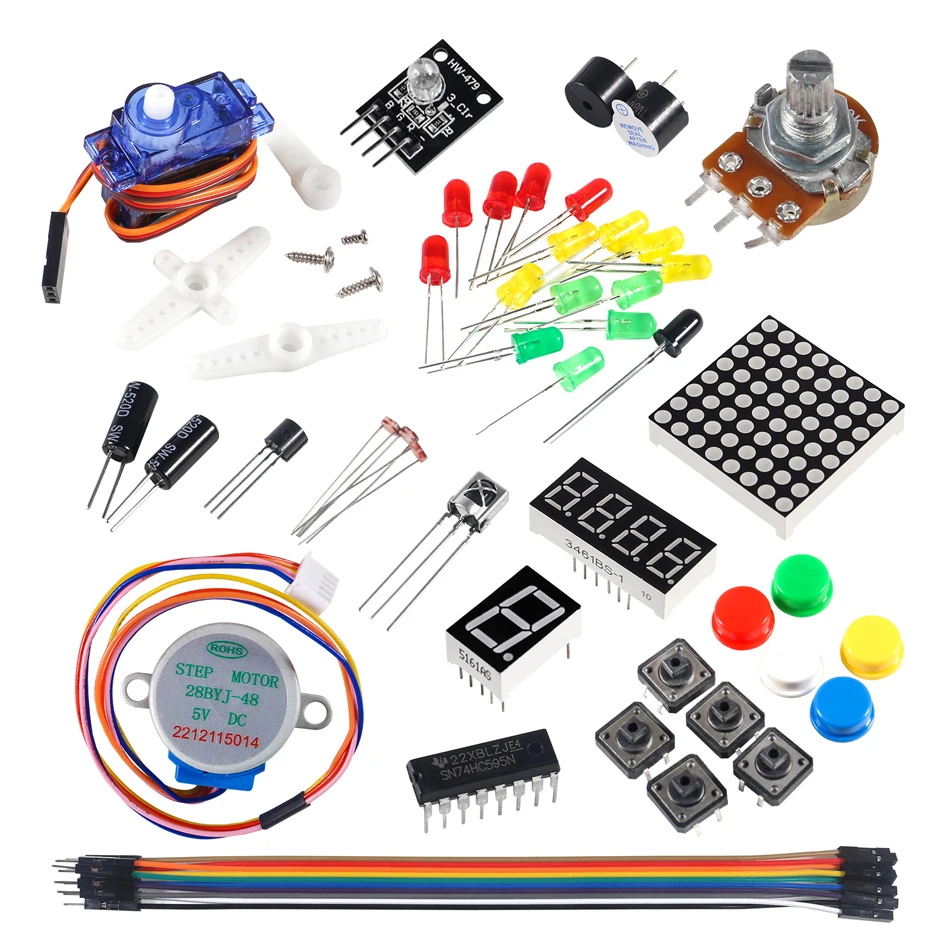 Breadboard Arduino Starter Kit  Arduino Uno Diy Starter Kit - Kit Arduino  Set R3 Diy - Aliexpress