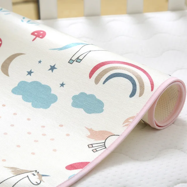 Summer Crib Cool Mat Baby Urinary Mat Summer Waterproof and Washable Children's Cool Mat Diaper Bed and Crib Set Baby Stuff 6