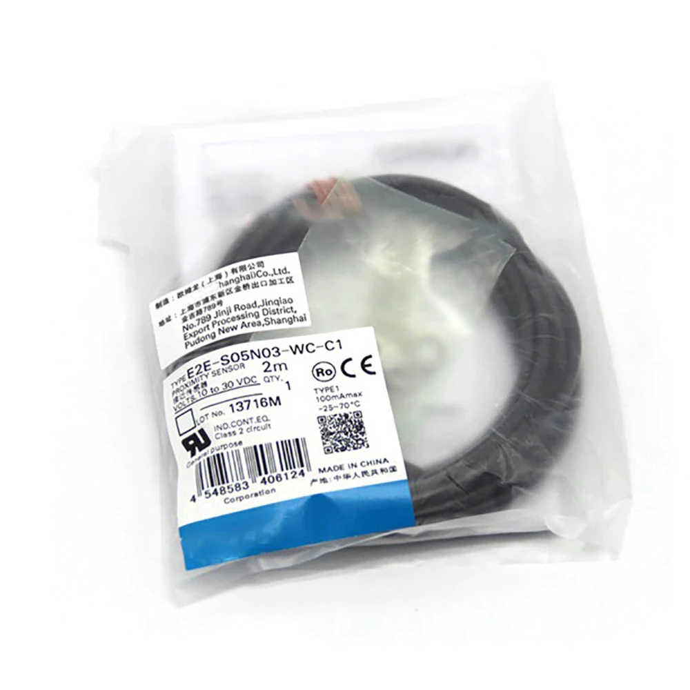 

New E2E-S05N03-WC-C1 Proximity Switch Sensor NPN Normally Open High Quality Fast Ship