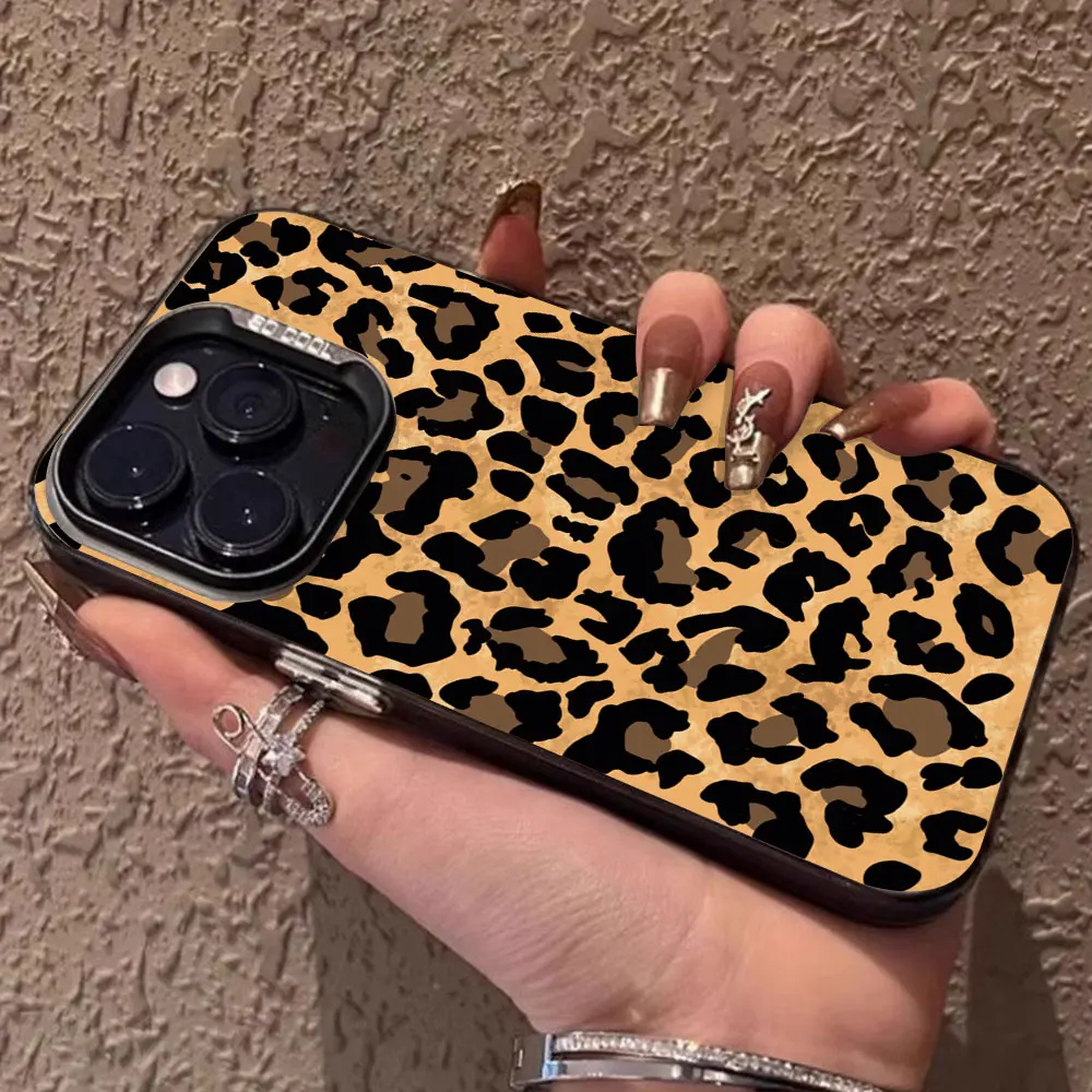 Luxury Leopard Print Shockproof Phone Case