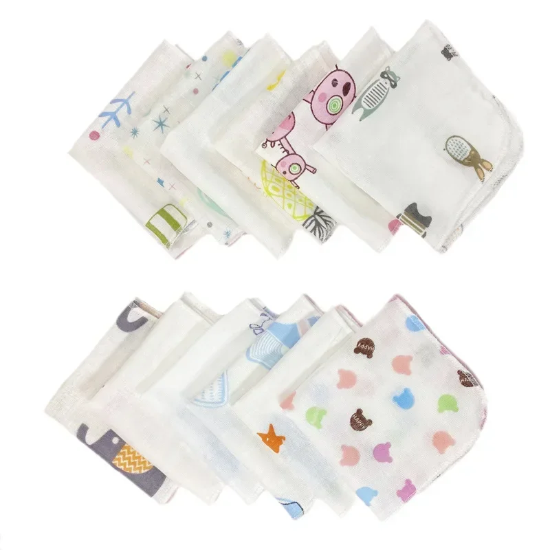 Random 1pcs 20x20cm Muslin Cotton Soft Baby Towels Baby Face Towel Handkerchief Bathing Feeding Face Washcloth Wipe Burp Cloth bath towel cotton towel baby towel muslin towel muslin burp cloth muslin feeding towel square towel