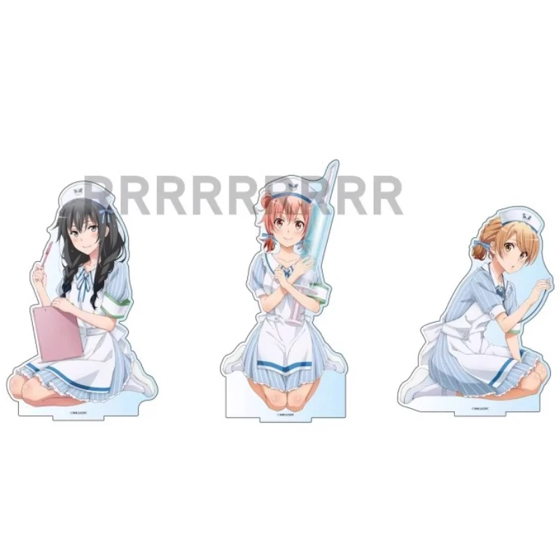 

Аниме Yui Yuigahama Iroha Isshiki акриловая искусственная игра Yukino Yukinoshita фигурка модель Косплей игрушка для подарка