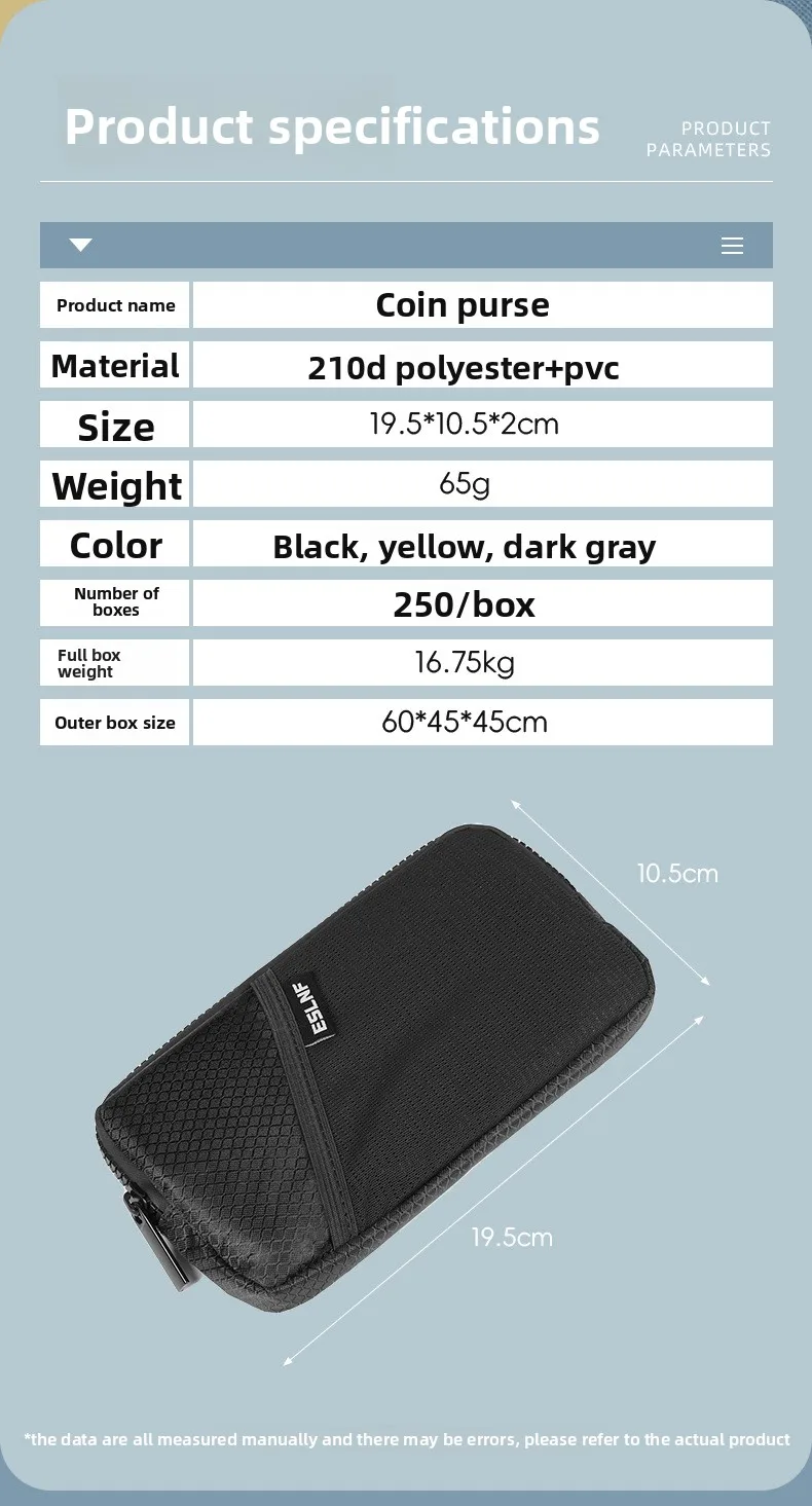 Fahrrad-Geldbörse, wasserdicht, mit Reißverschluss, Fahrradtasche, regensichere Handytasche, Radtrikot-Tasche, Handtasche, Geldbörse, Aufbewahrungstasche, MTB-Tasche – Detail 2