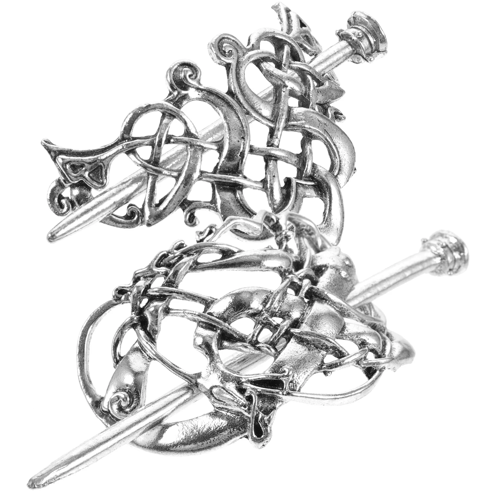 

2pcs Viking Knot Hairpins Hair Clips Retro Hair Accessories for Women