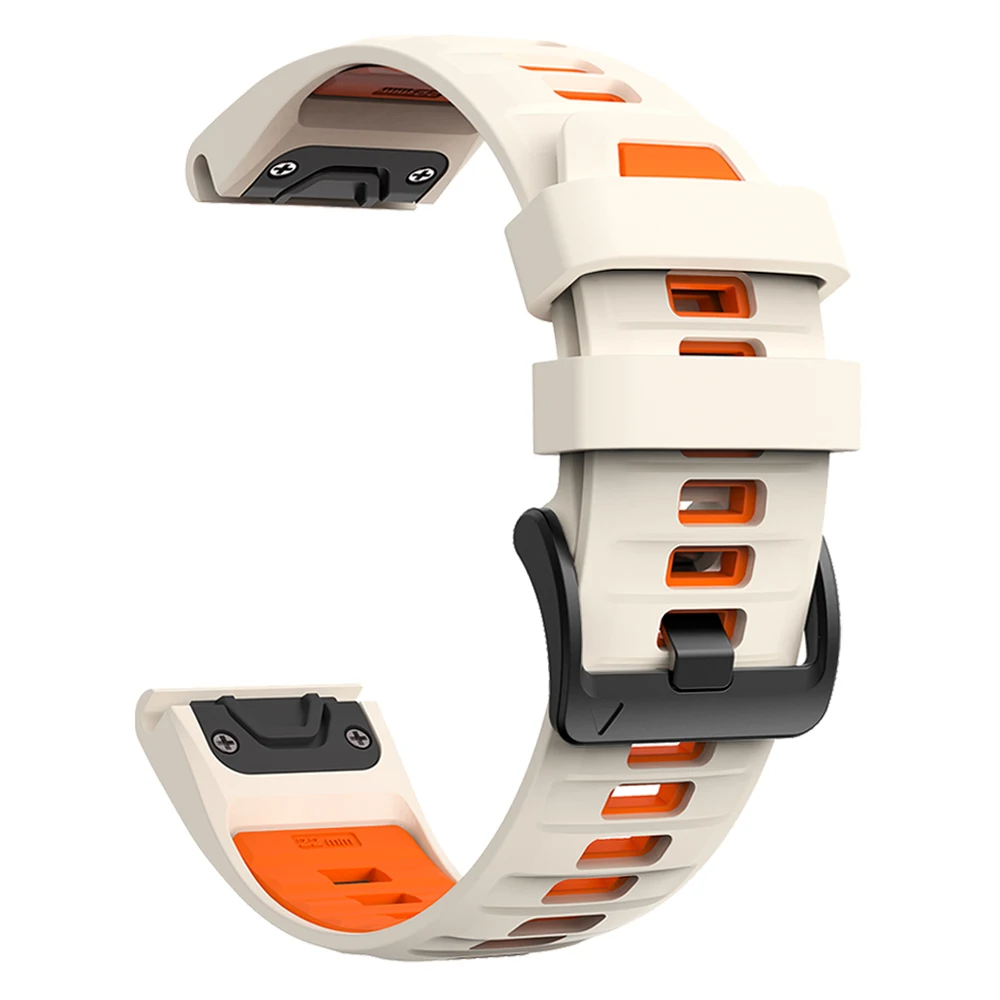 SumRioo QuickFit 20 mm Bracelet pour Garmin Fenix 8 43 mm/7S Pro Solar/7S Pro/7S, Motif de