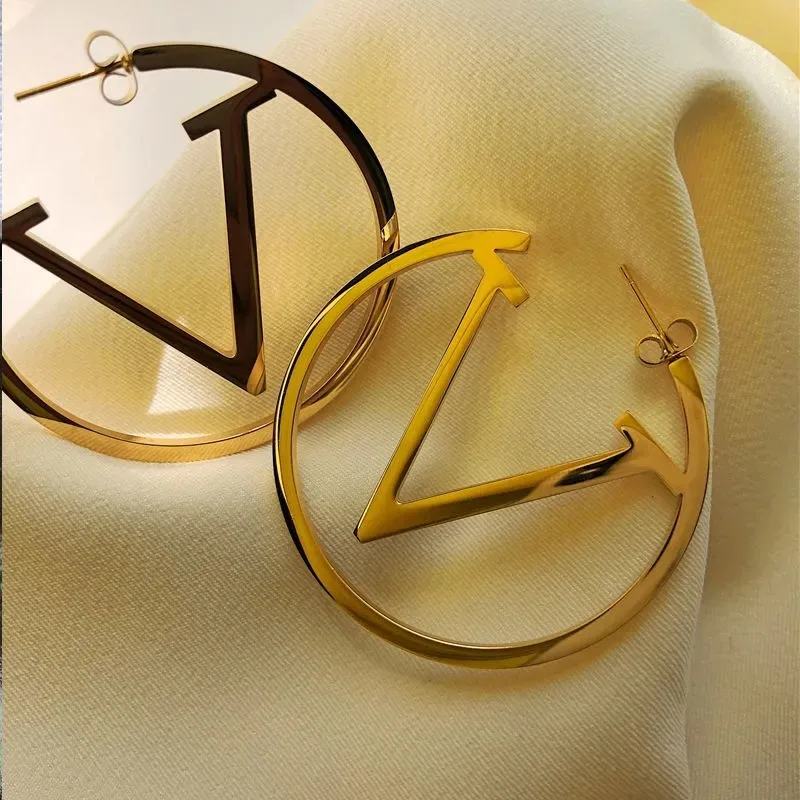 Fendi Logo Hoop Earrings Replica