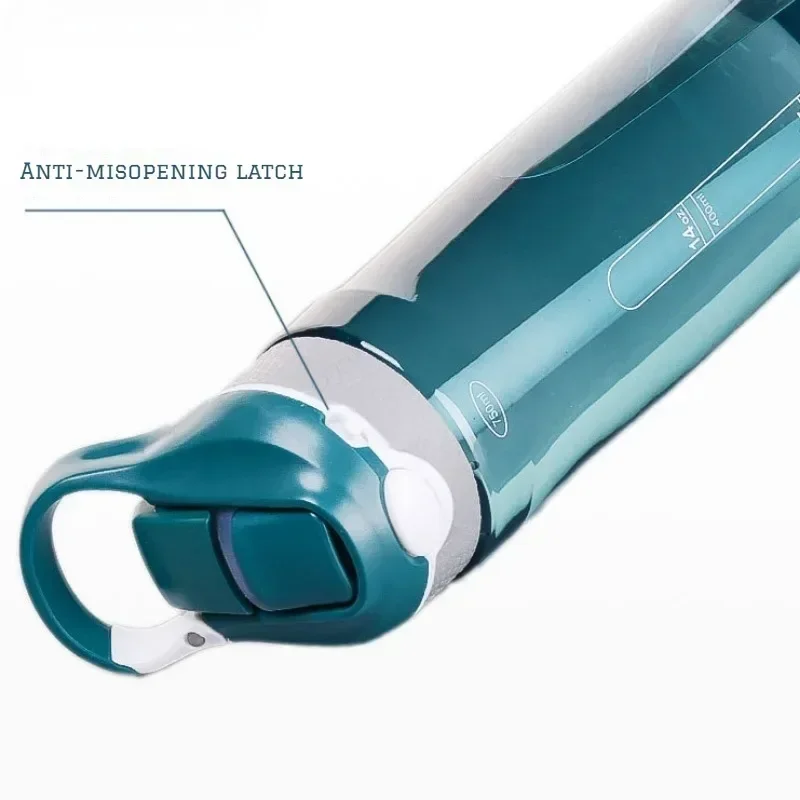 Water Bottle 750ml Tritan Material with Straw Eco-Friendly Durable Gym Fitness Outdoor Sport Shaker