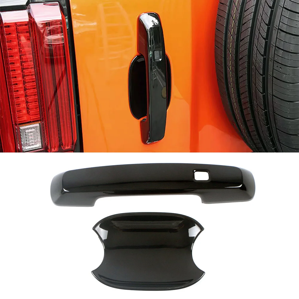 Car Door Handle Rearview Mirror Glass Wiper Foglight Headlight Taillight Cover Trim For GWM Tank 300 car headlamp cover