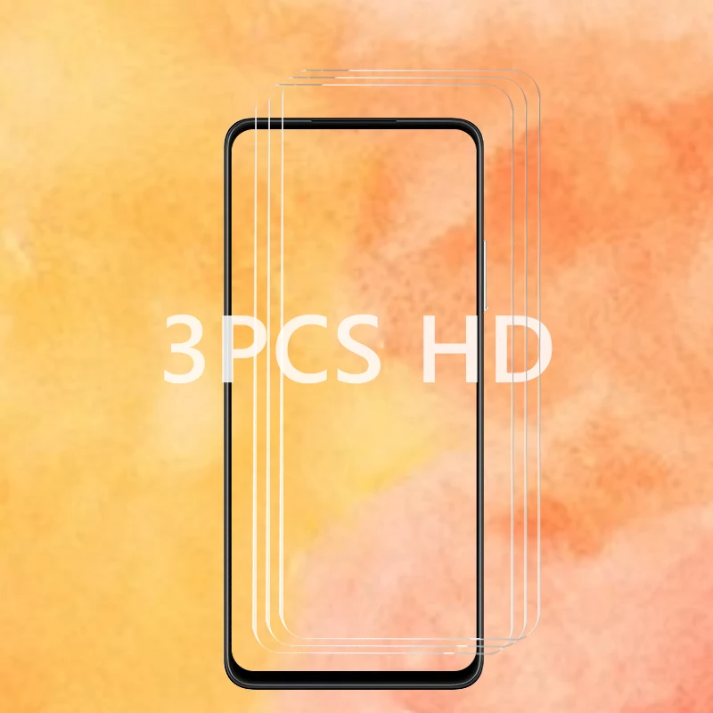 Upgrade 3PCS Fingerprint-Unlock Protect 9H Tempered Glass For Samsung Galaxy A15 5G A 15 Anti Explosion HD Screen Protector Film