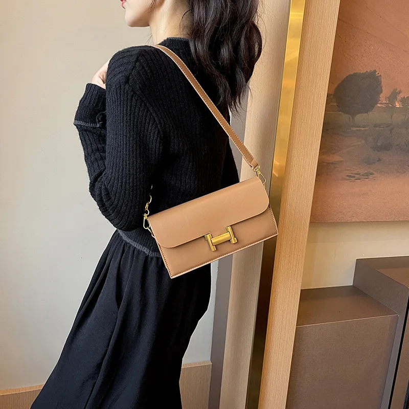 Niche retro women's bag cross-border armpit bag 2024 new shoulder bag foreign casual hundred crossbody bag