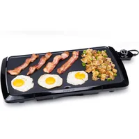 Electric GriddleIdeal for breakfast, lunch, dinner,Premium nonstick surface for stick-free cooking and easy cleaning 1
