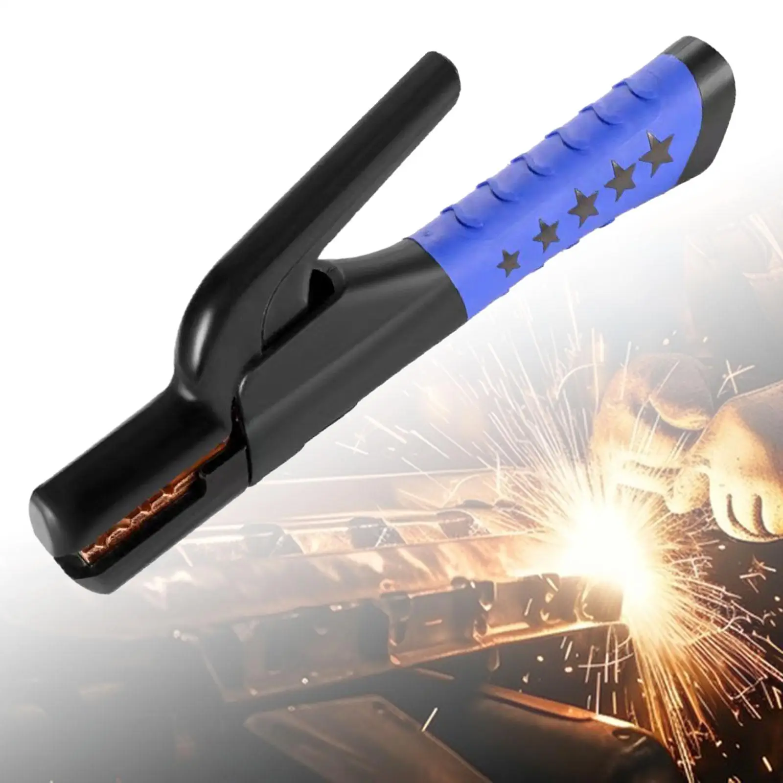 500Amp Electrode Jaw Holding Plier Electrode Clamp of Welding Machine Portable Welding Holder for Minings Maintenance welding electrode holder