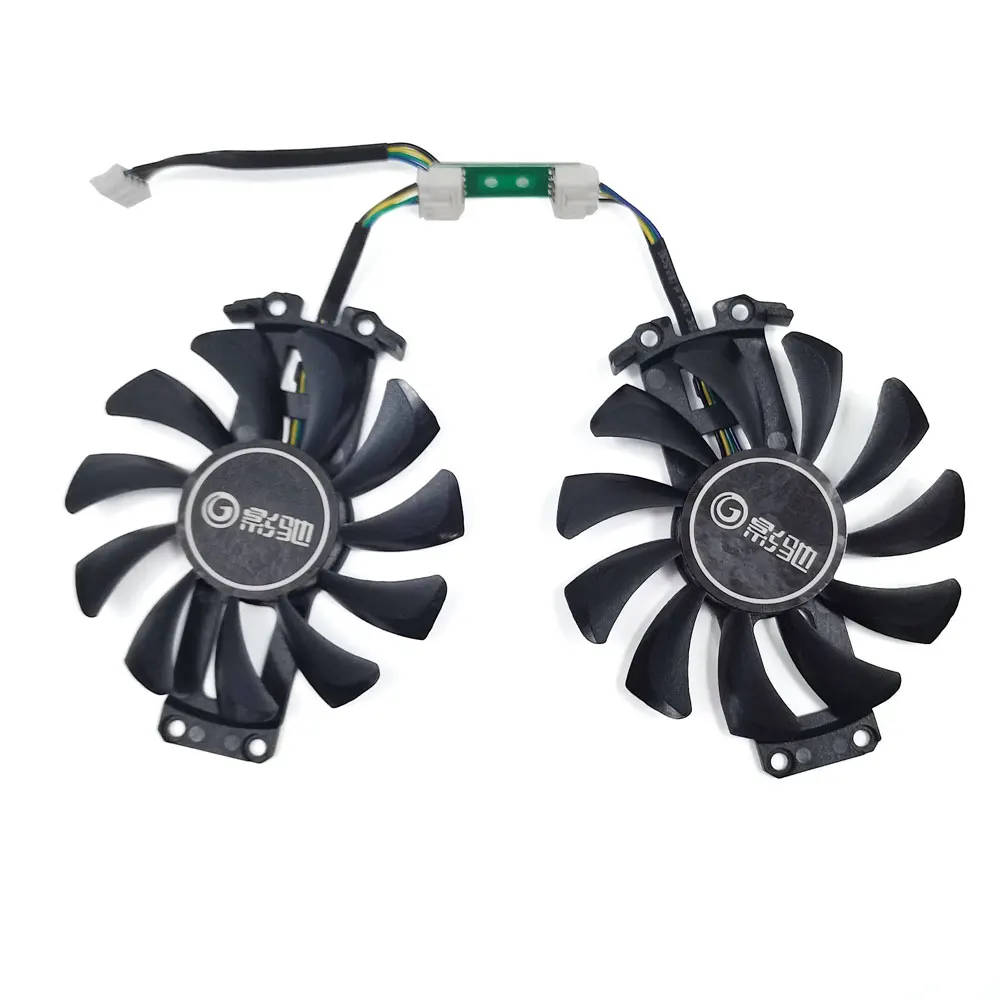 Фото Вентилятор для видеокарты KFA2 GTX760 Galaxy GTX 760, 75 мм, 4-контактный, GA81S2U, 12 В постоянного тока, 0,38 А №2