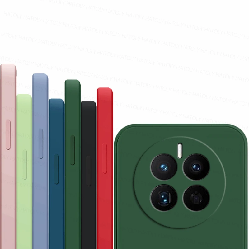 Original Shockproof Liquid Silicone TPU Back Cover