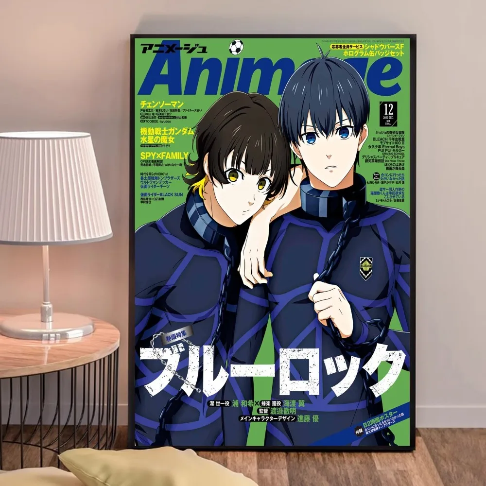 애니메이션 블루 락 이사기 요이치 포스터, 고품질 인쇄 및 포스터, HD 품질 포스터, 벽 예술 그림, 공부 홈  장식-Freehip.co.kr